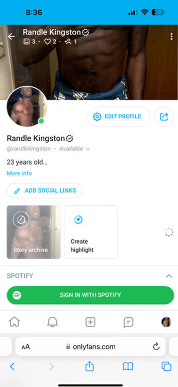 Randle Kingston OnlyFans