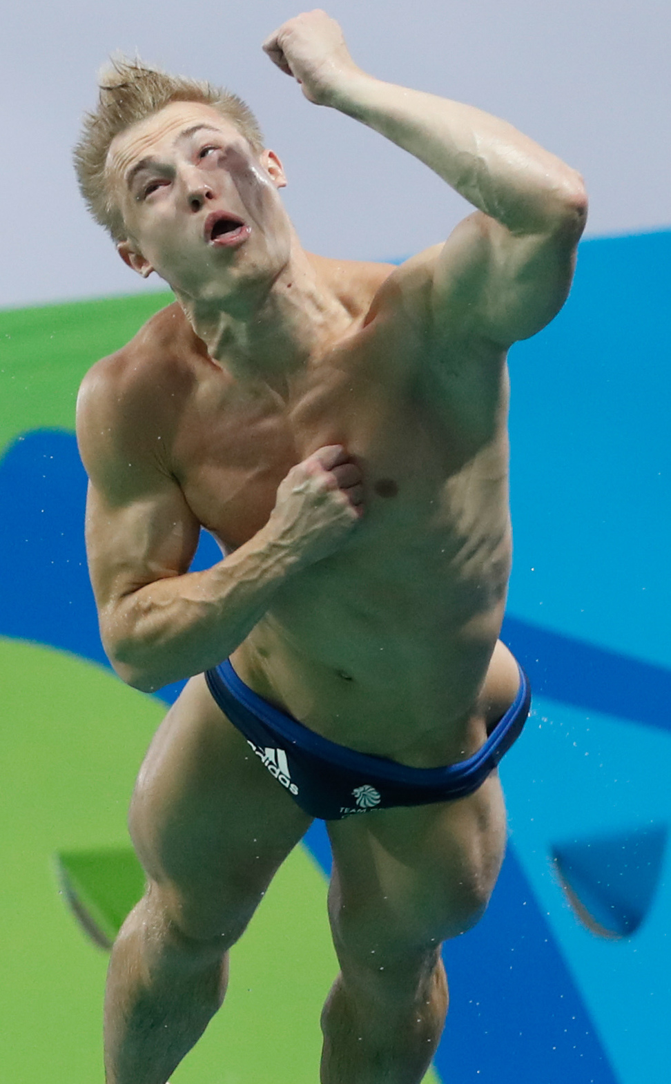 Jack Laugher at the Rio 2016 Olympics diving competition