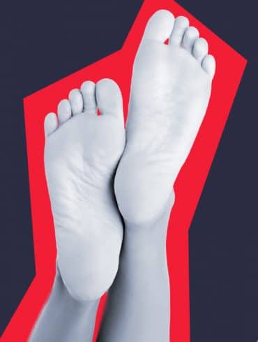 Soles of feet